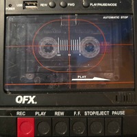 A picture of a cassette tape in a player